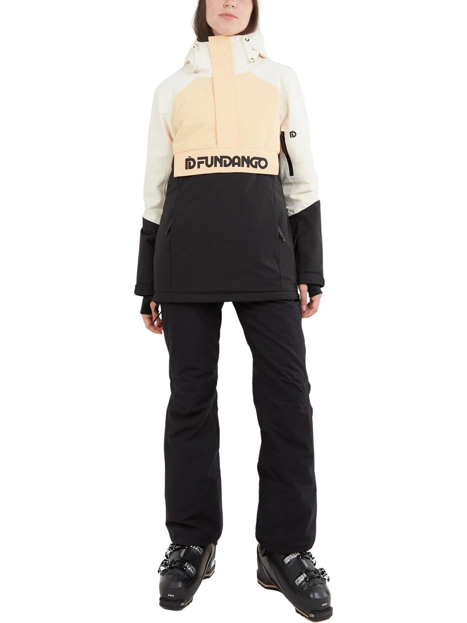 Skijacke Birch Logo Anorak Damen - gelb 3/7