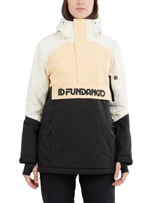 Skijacke Birch Logo Anorak Damen - gelb