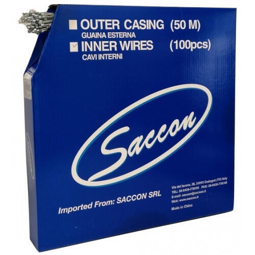 Saccon Box Binnenkabel Rem 2300 mm tonnes en acier inoxydable 100 pièces
