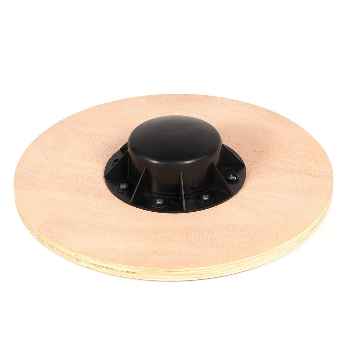 Balance board JustFit Ø 39 cm bois beige pour équilibre et rééducation 3/5