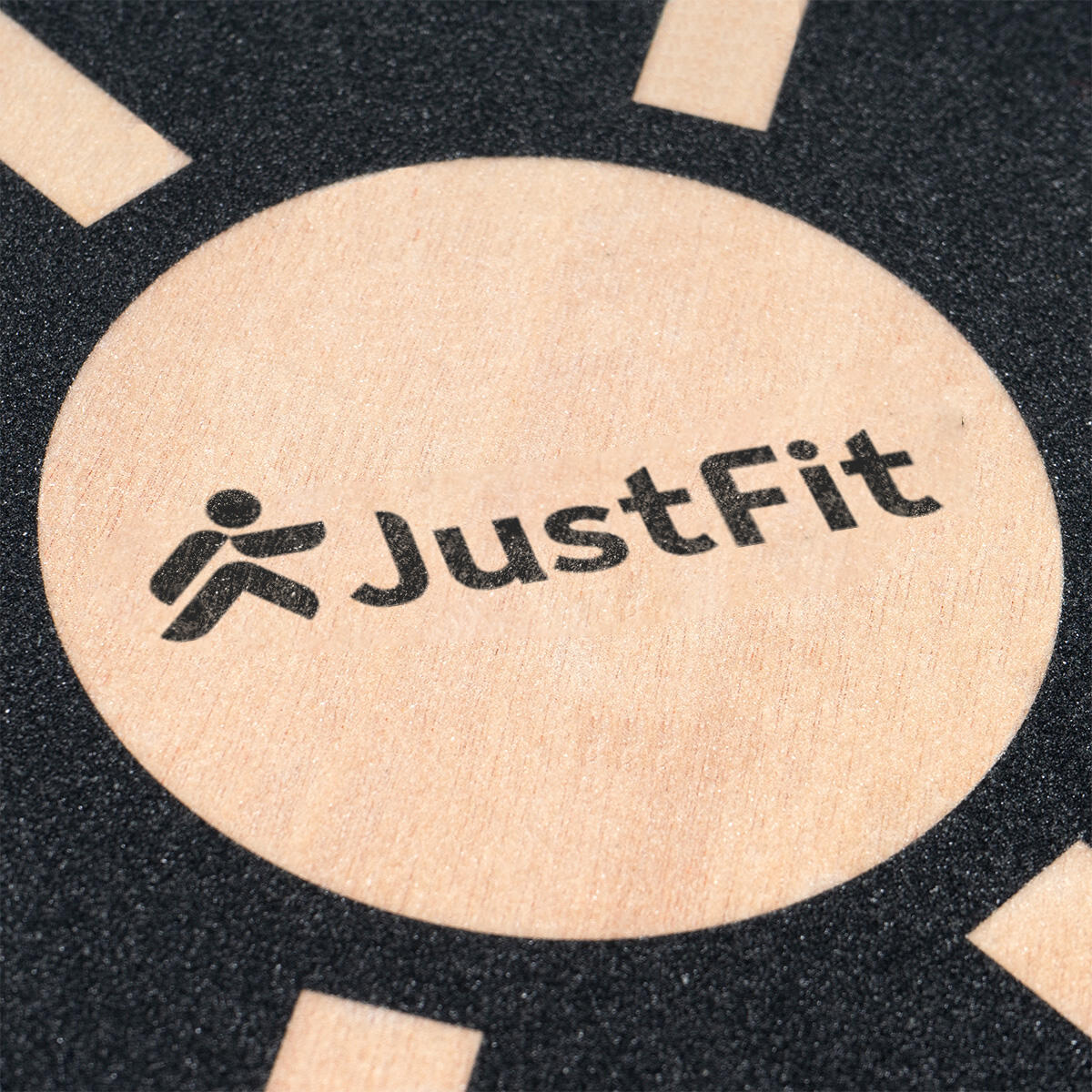 Balance board JustFit Ø 39 cm bois beige pour équilibre et rééducation 2/5