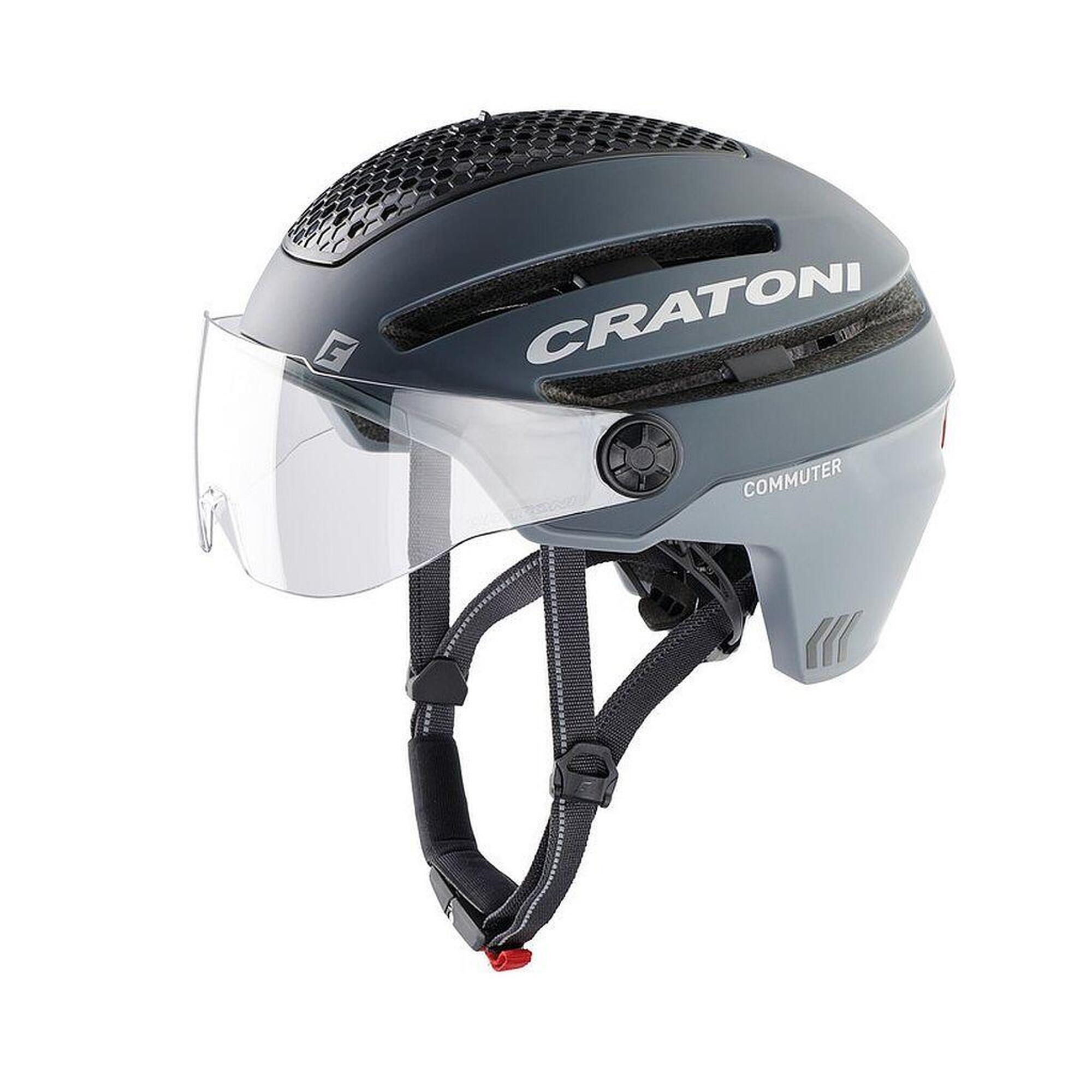 Cratoni - Casque Pedelec Commuter Gris Mat - Casque - Gris - 38 S - Decathlon