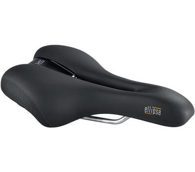 Sella per bicicletta Ellipse Urban. sportiva e confortevole 266 x 163 mm