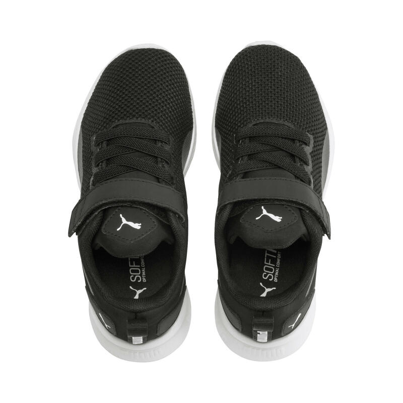 Flyer Runner sportschoenen voor baby's PUMA Black White