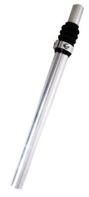Ergotec zadelpen 25.4 mm verend aluminium 350 mm