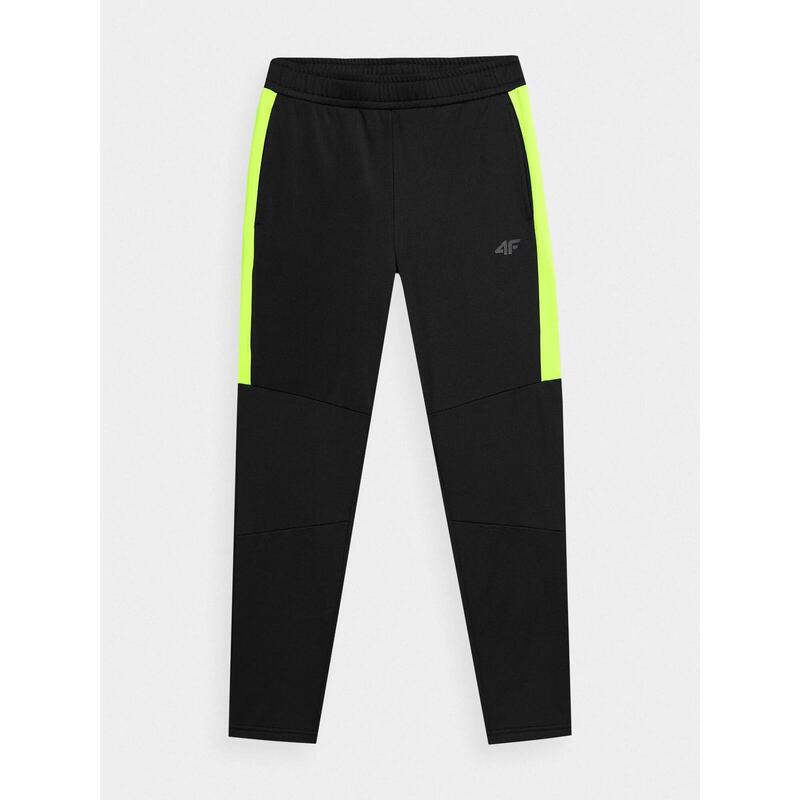 Pantaloni functionali pentru baieti  4F JSPMTR001, Negru, 146/152