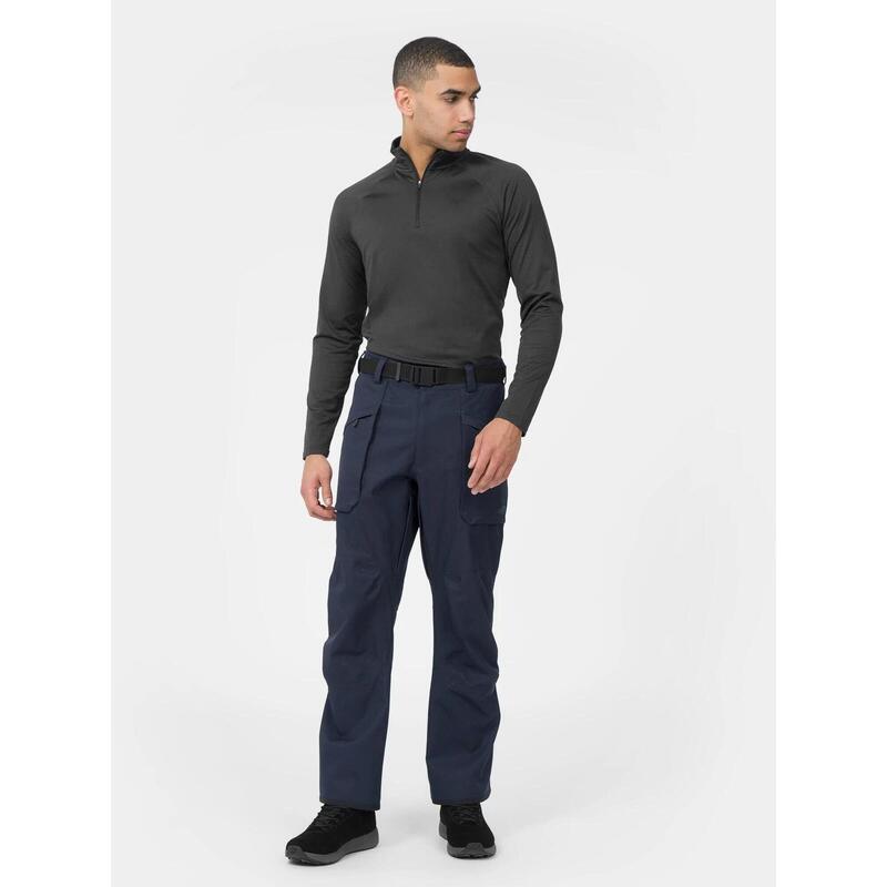 Pantaloni de schi pentru bărbați membrană NeoDry 8000, albastru, XL.