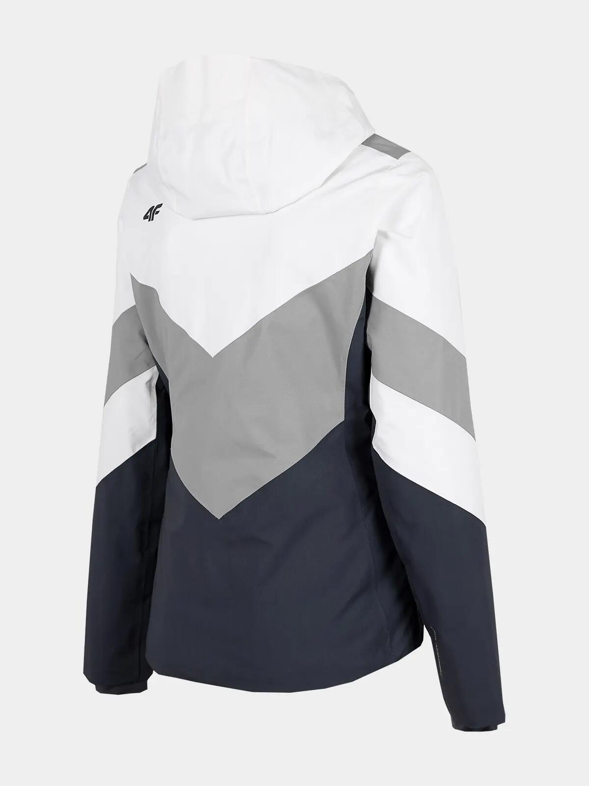 Geaca schi pentru dama 4F KUDN006, membrana 10.000, gri inchis, XXL 4/5