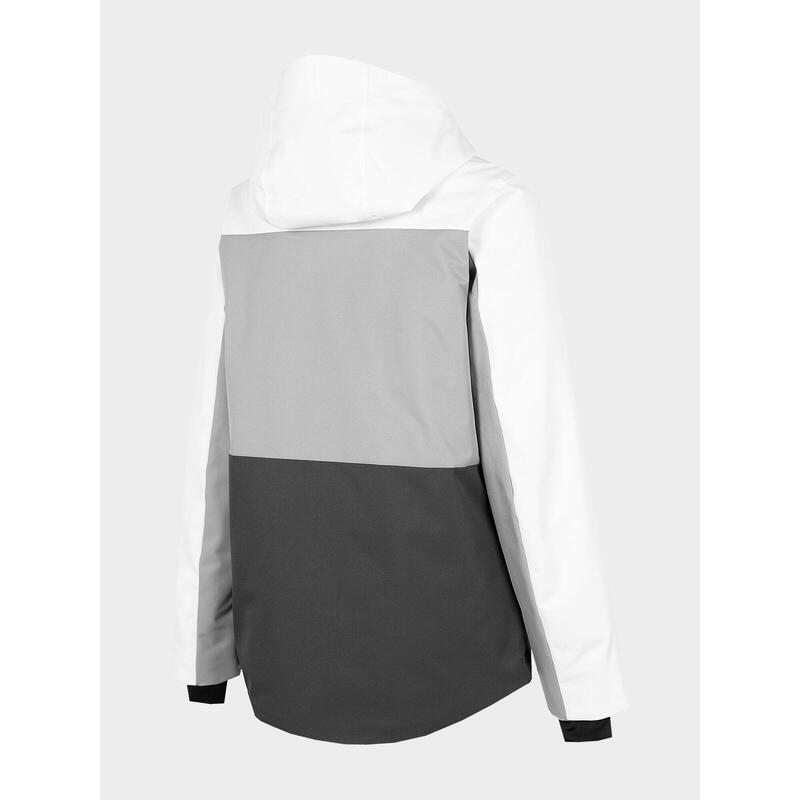 Geacă schi damă 4F KUDN005, membrană NeoDry 8000, Alb, XL.