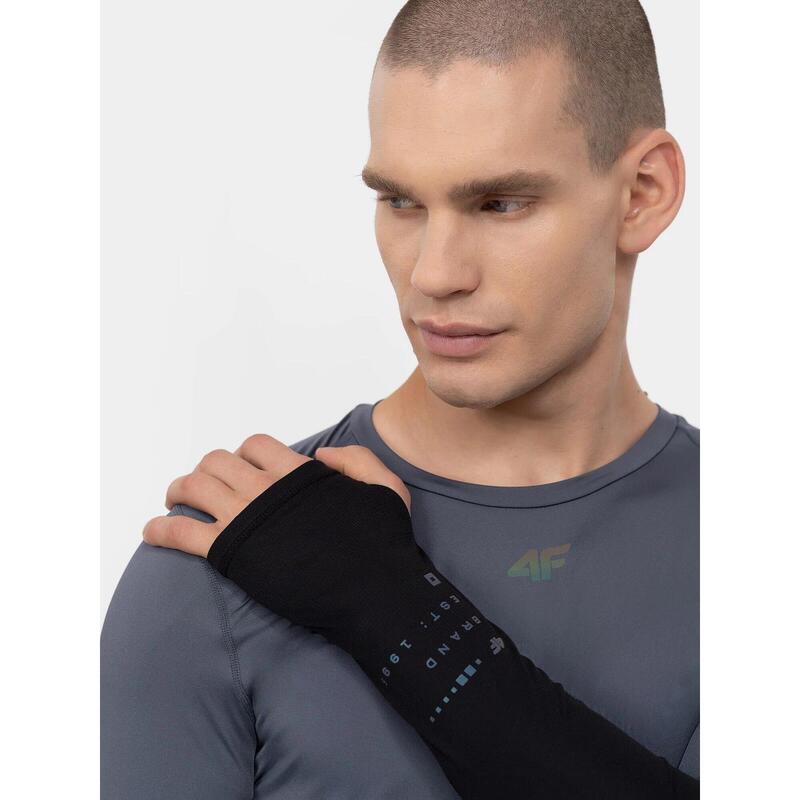 TRICOU LUNG DE ALERGARE SUBȚIRE, CU USCARE RAPIDĂ, PENTRU BĂRBAȚI, Antracit, XXL