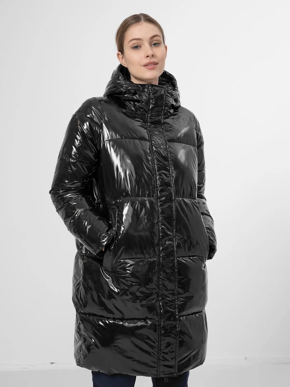 PALTON MATLASAT PENTRU FEMEI 4F, Negru, XXL 1/6