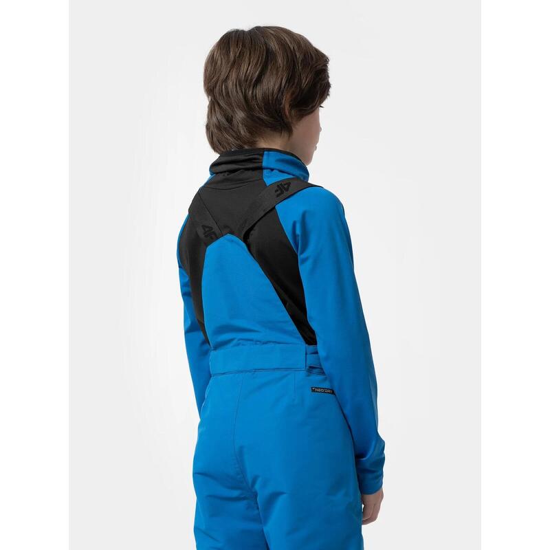 LENJERIE TERMOACTIVĂ DIN FLEECE PENTRU BĂIEȚI, Bleumarin, 158/164