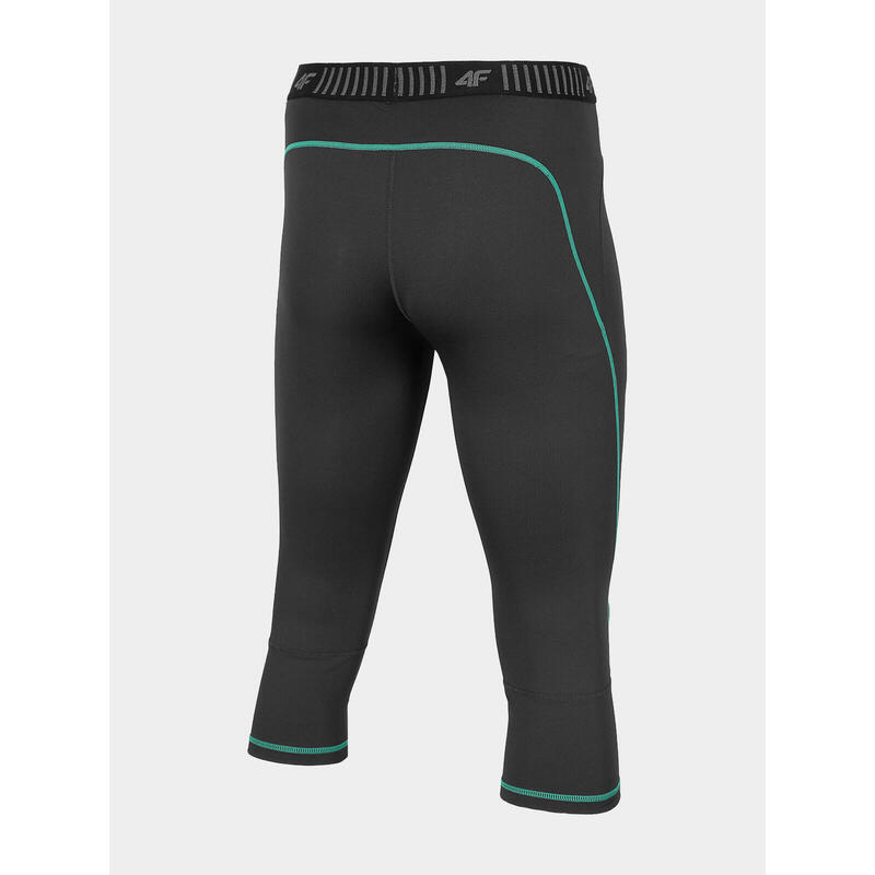Lenjerie de corp, colanti barbati Fleece 4F BIMP060D, Antracit, S