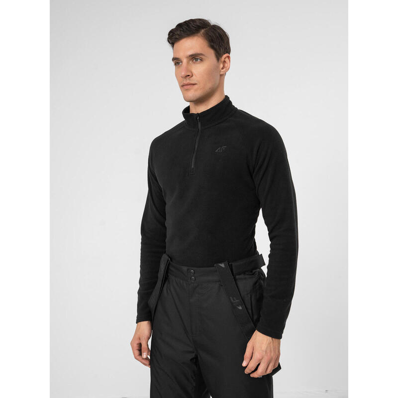 Lenjerie de corp tricou barbati Fleece 4F BIMP010, Negru, 3XL