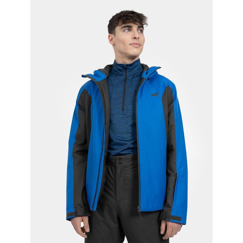 Geaca schi pentru barbati 4F KUMN002, membrana 5000, Albastru, 3XL