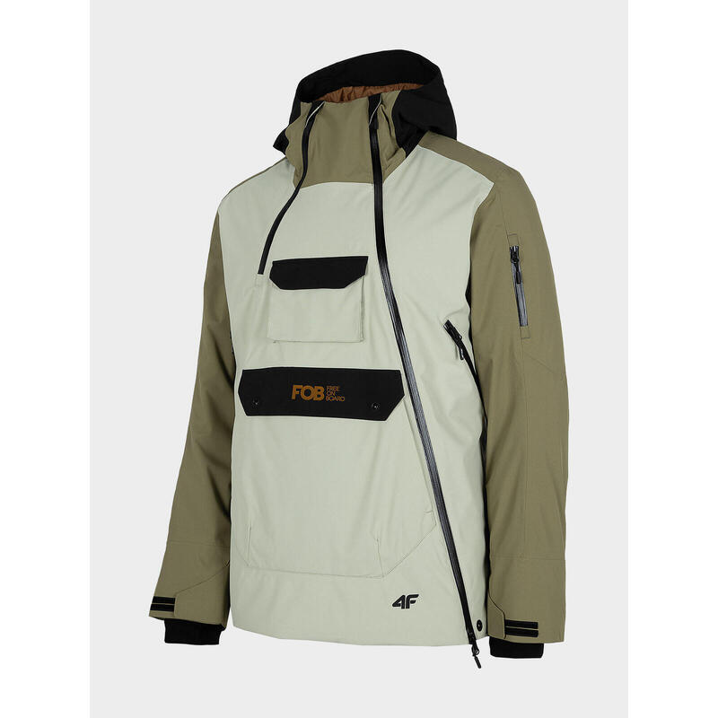 GEACA DE SNOWBOARD MEMBRANA 10 000 PENTRU BĂRBAȚI, Olive, 3XL