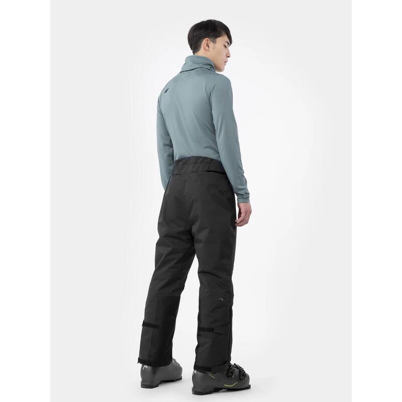 PANTALONI DE SCHI 4FPRO MEMBRANA DERMIZAX® 20 000 PENTRU BĂRBAȚI, Negru, 3XL