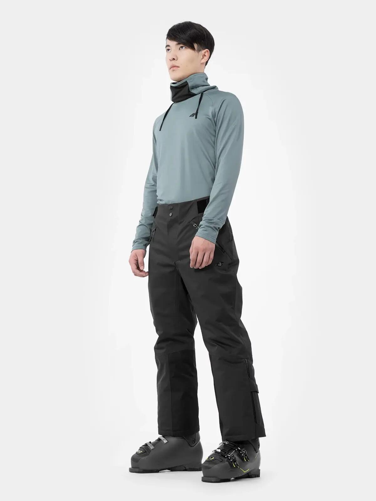 Pantaloni schi 4FPRO Dermizax 20 000 pentru bărbați, Negru XXL 3/6
