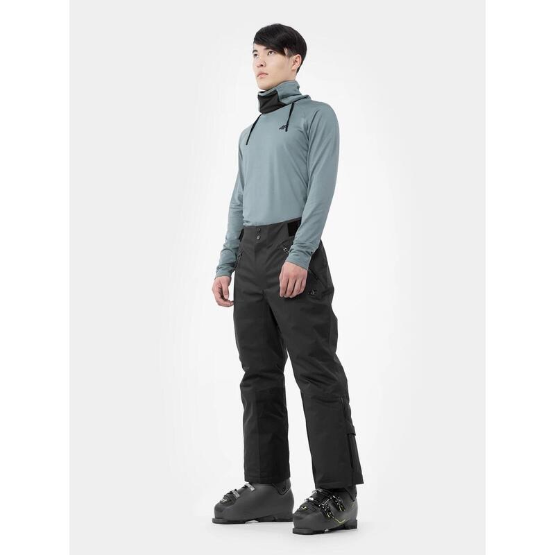 Pantaloni schi 4FPRO Dermizax 20 000 pentru bărbați, Negru, 3XL