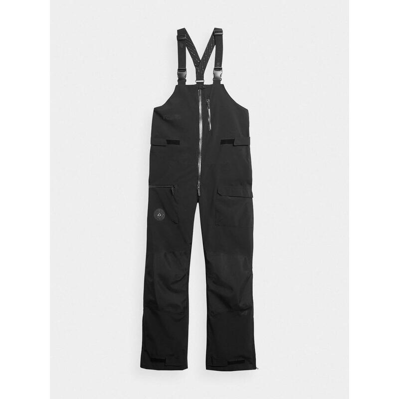 Pantaloni snowboard pentru barbati 4F FOB SPMS002, membrana 15000, Negru, 3XL