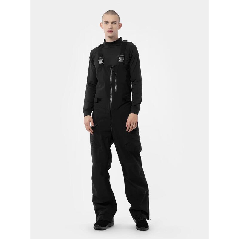 Pantaloni snowboard pentru barbati 4F FOB SPMS002, membrana 15000, Negru, 3XL