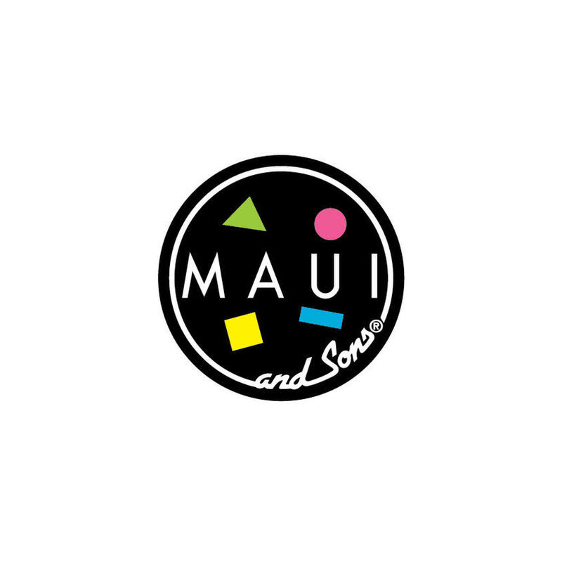 Umbrela plaja Maui&Sons 190 cm, UltraLight, rabatabila, protectie UPF50+, husa