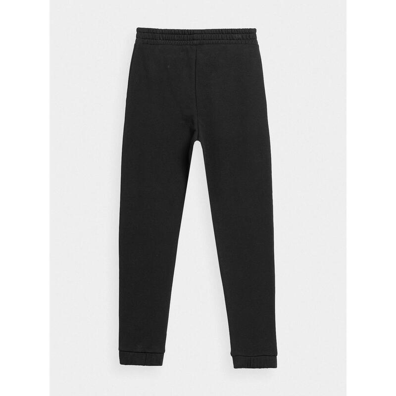 Pantaloni pentru fete 4F JSPDD002, Negru, 146