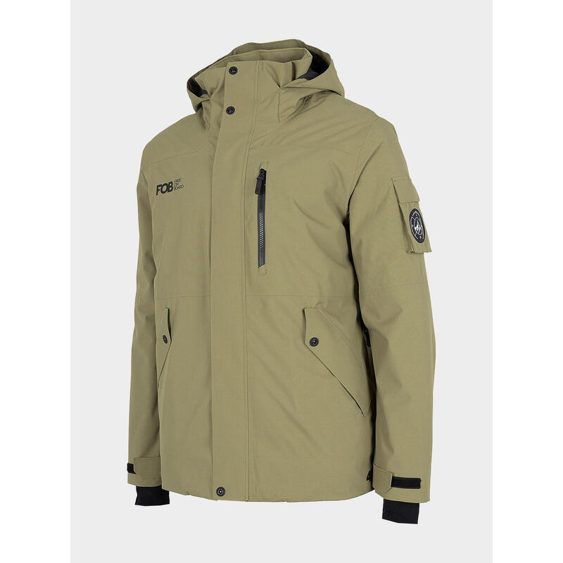 GEACA DE SNOWBOARD MEMBRANA 10 000 PENTRU BĂRBAȚI, Khaki, XL