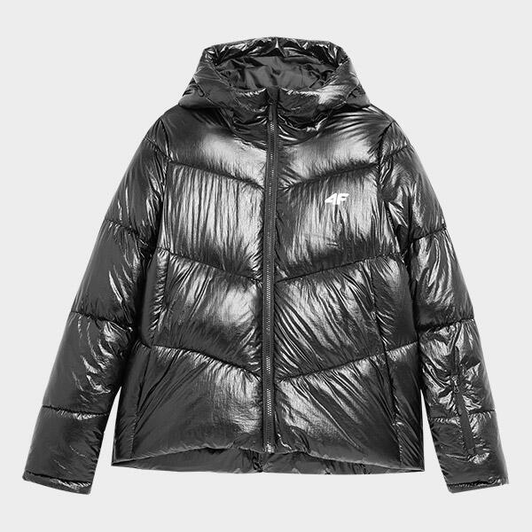 Geaca schi pentru dama 4F KUDN004, membrana 8000, Negru, L