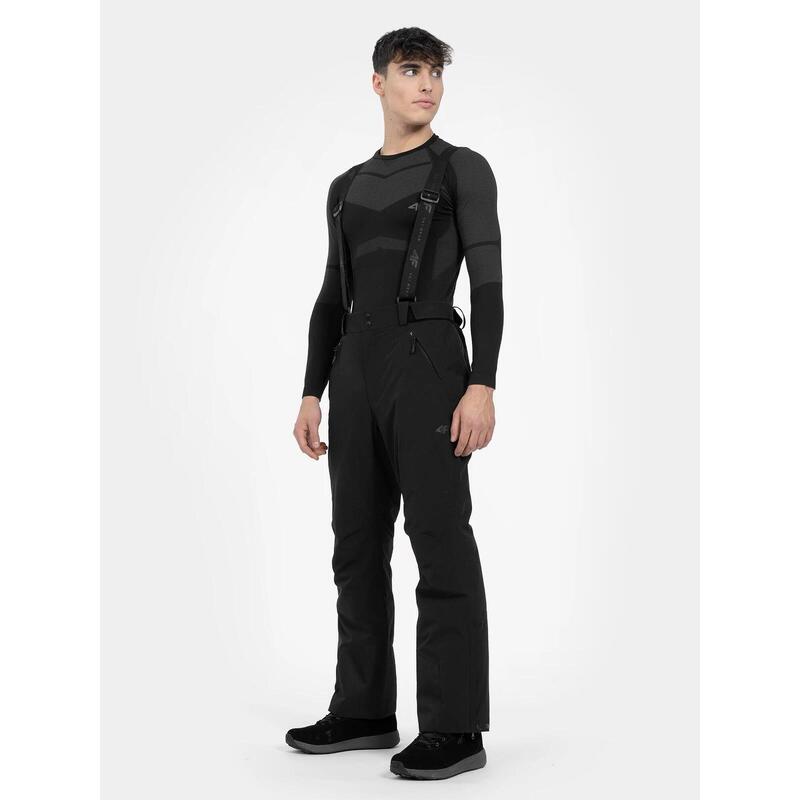 Pantaloni schi bărbați 2965 NeoDry 10.000 cu bretele, Negru XXL