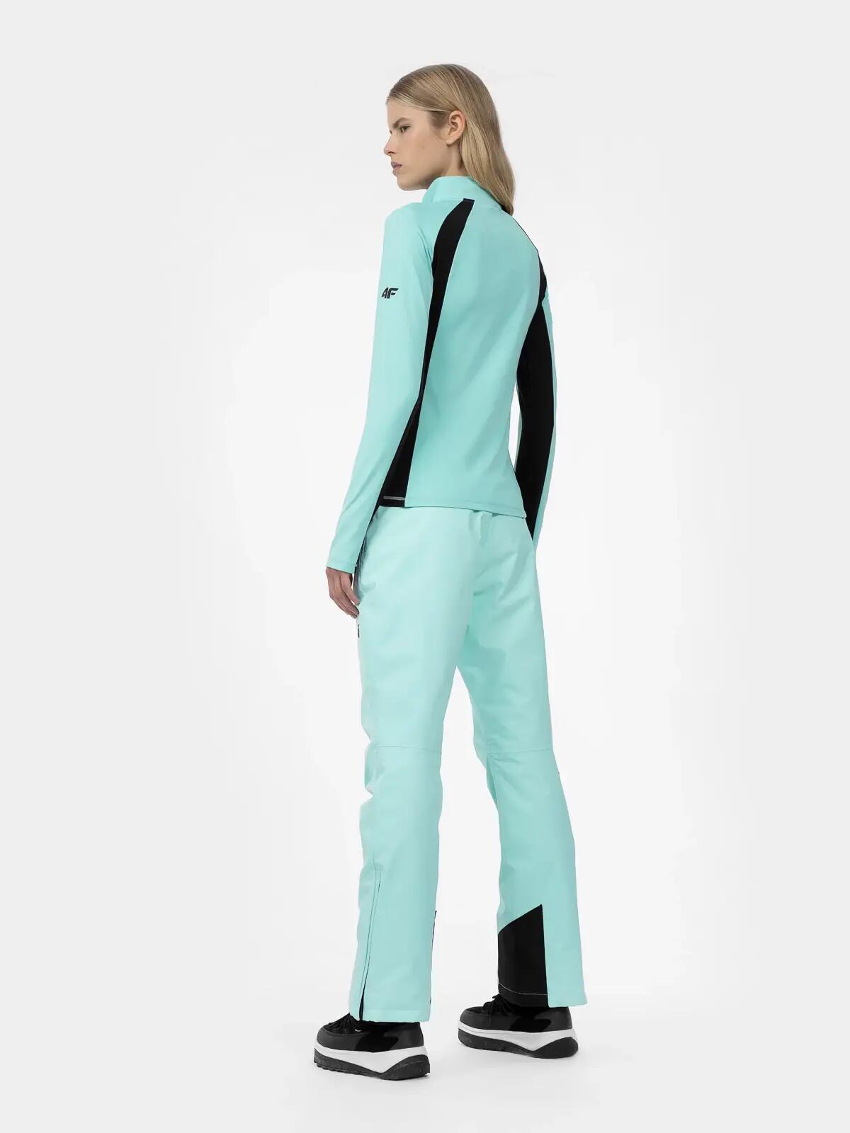 PANTALONI DE SCHI 4FPRO MEMBRANA DERMIZAX® 20 000 PENTRU FEMEI, Albastru, M 3/6