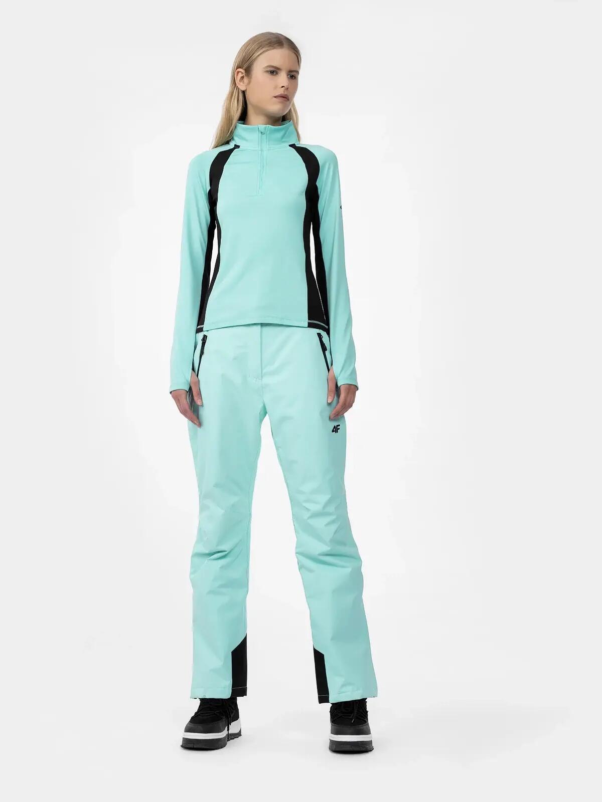 PANTALONI DE SCHI 4FPRO MEMBRANA DERMIZAX® 20 000 PENTRU FEMEI, Albastru, M 6/6