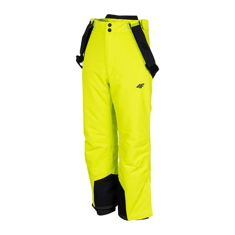 Pantaloni schi baieti 4F JSPMN001, membrana 8000, Verde, 152