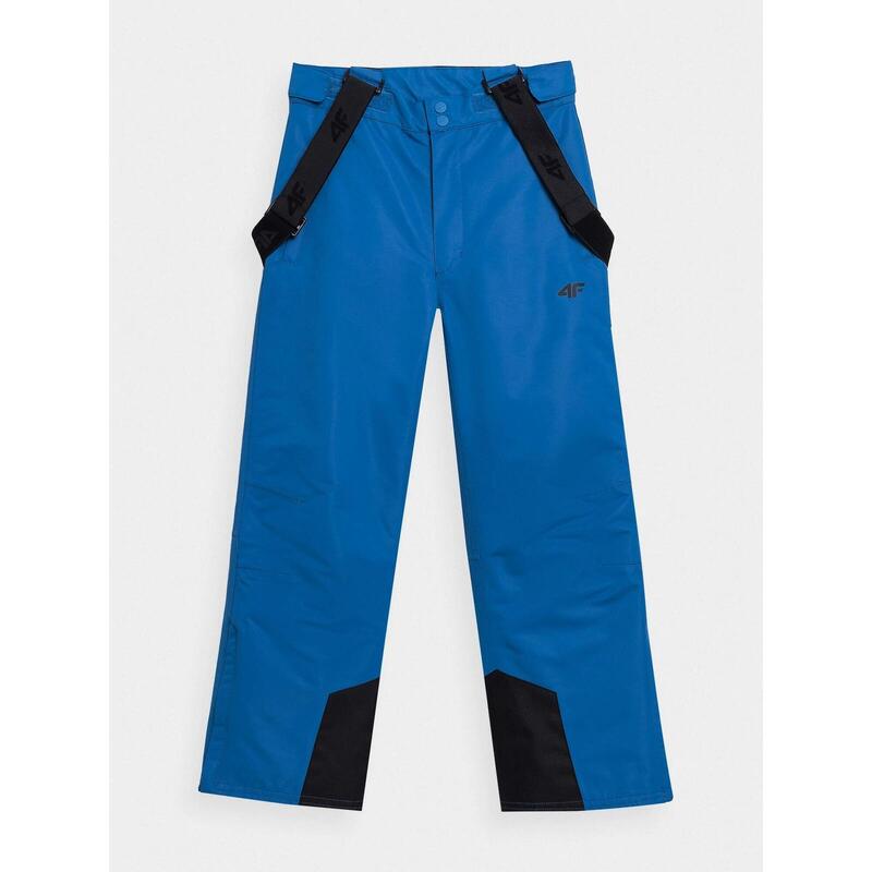 Pantaloni schi baieti 4F JSPMN001, membrana 8000, Bleumarin, 158