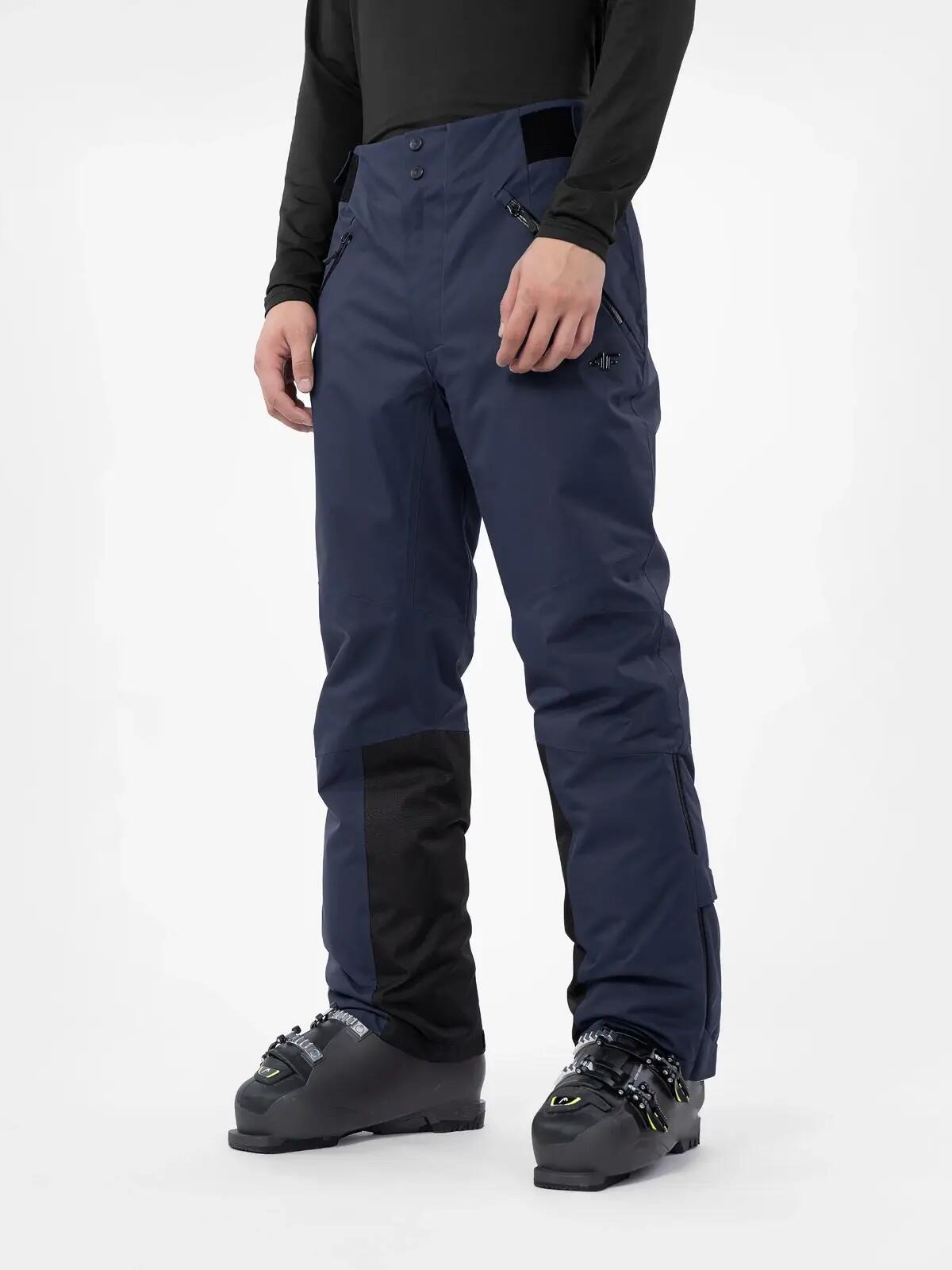 PANTALONI DE SCHI 4FPRO MEMBRANA DERMIZAX® 20 000 PENTRU BĂRBAȚI, Bleumarin, 3XL 5/6