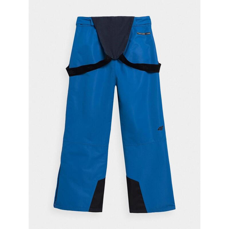 Pantaloni schi baieti 4F JSPMN001, membrana 8000, Bleumarin, 134