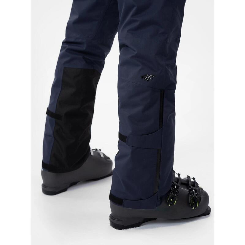 PANTALONI DE SCHI 4FPRO MEMBRANA DERMIZAX® 20 000 PENTRU BĂRBAȚI, Bleumarin, 3XL