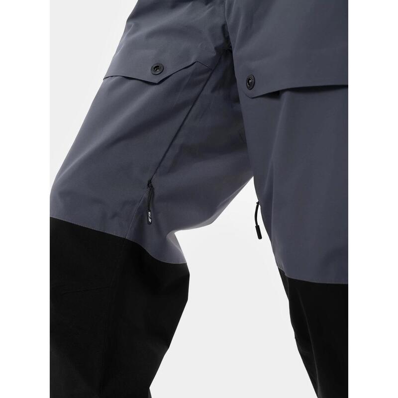 Pantaloni snowboard pentru barbati 4F FOB SPMS001, membrana 15000, Antracit, L