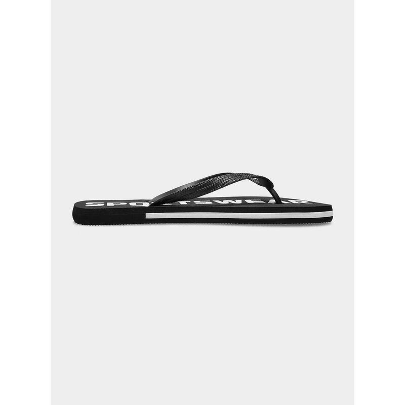 Papuci barbati 4F, Negru