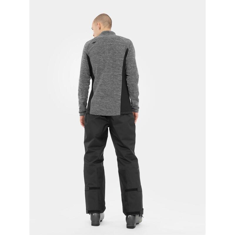 PANTALONI DE SCHI 4FPRO MEMBRANA DERMIZAX® 20 000 PENTRU BĂRBAȚI, Negru, L