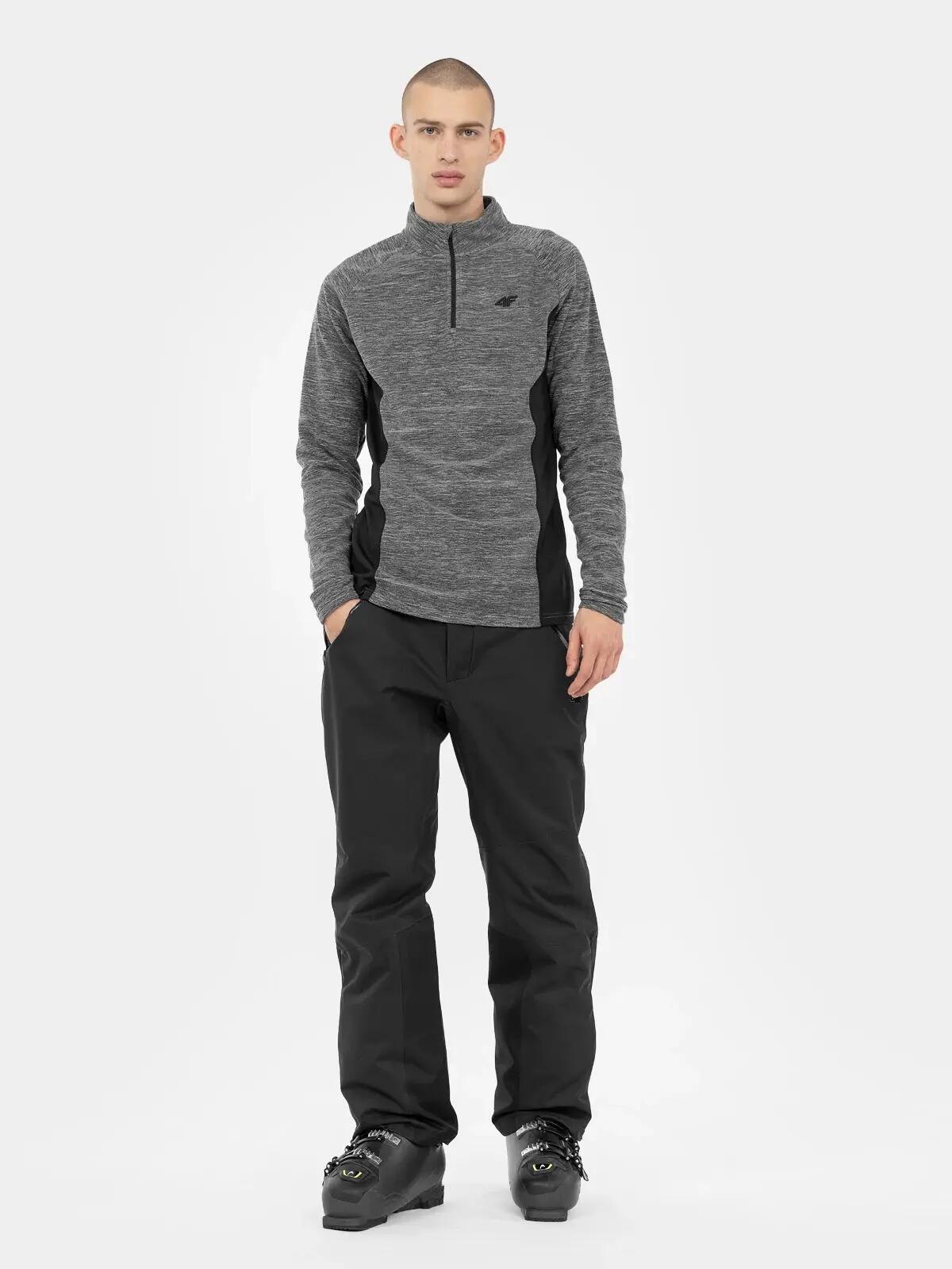 PANTALONI DE SCHI 4FPRO MEMBRANA DERMIZAX® 20 000 PENTRU BĂRBAȚI, Negru, S 6/7