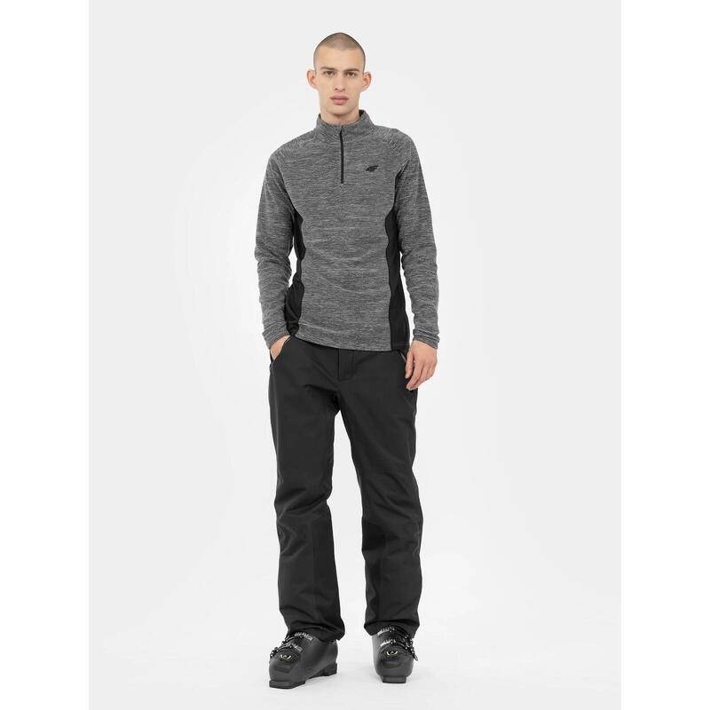 PANTALONI DE SCHI 4FPRO MEMBRANA DERMIZAX® 20 000 PENTRU BĂRBAȚI, Negru, L