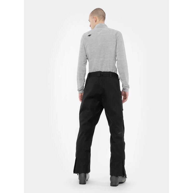 PANTALONI DE SCHI MEMBRANA 8 000 PENTRU BĂRBAȚI, Negru, M