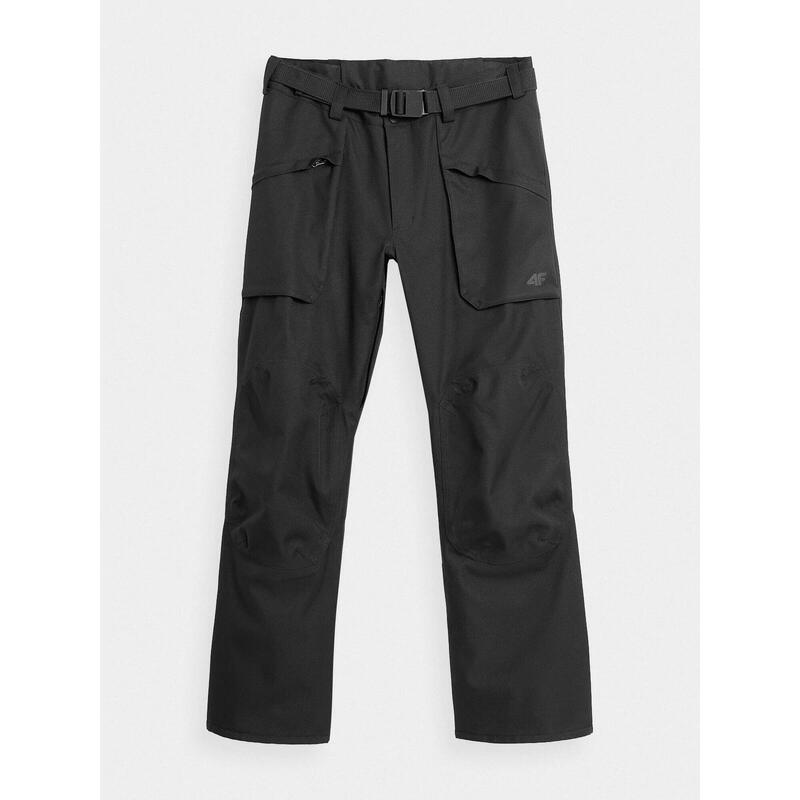 PANTALONI DE SCHI MEMBRANA 8 000 PENTRU BĂRBAȚI, Negru, M