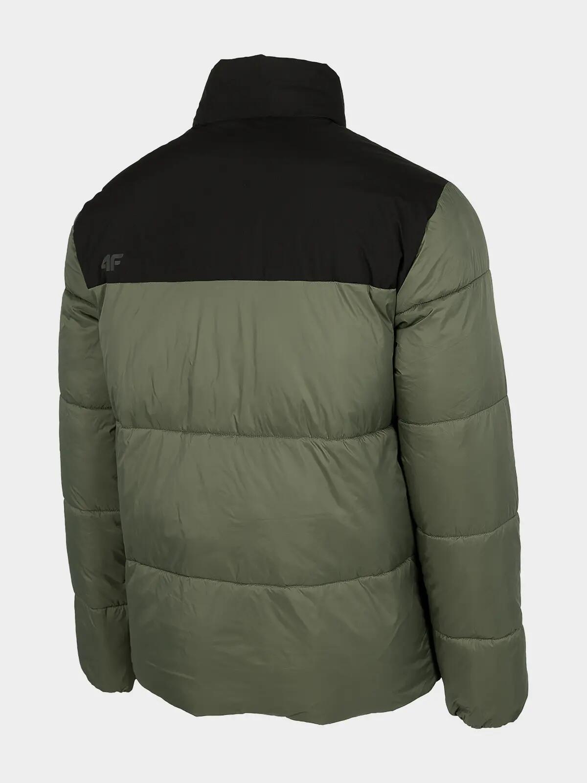 Geacă matlasată din puf sintetic pentru bărbați, Khaki, XL 7/7