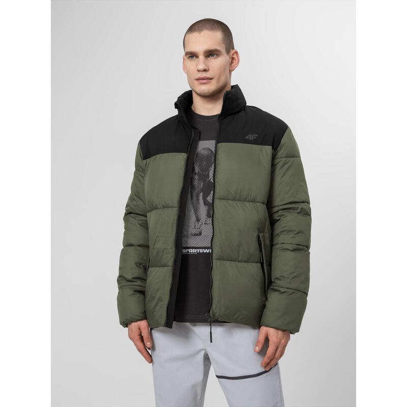 Geacă matlasată din puf sintetic pentru bărbați, Khaki, XL