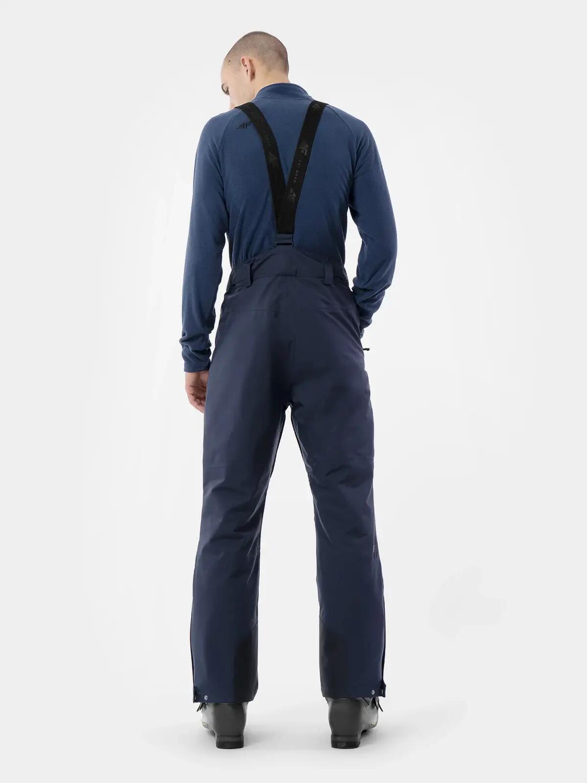 PANTALONI DE SCHI PENTRU BĂRBAȚI CU MEMBRANA 8.000, Bleumarin, S 3/5