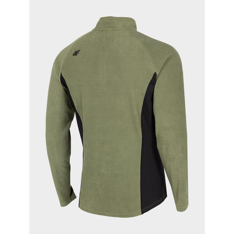 Lenjerie de corp tricou barbati Fleece 4F BIMP011, Verde, 3XL