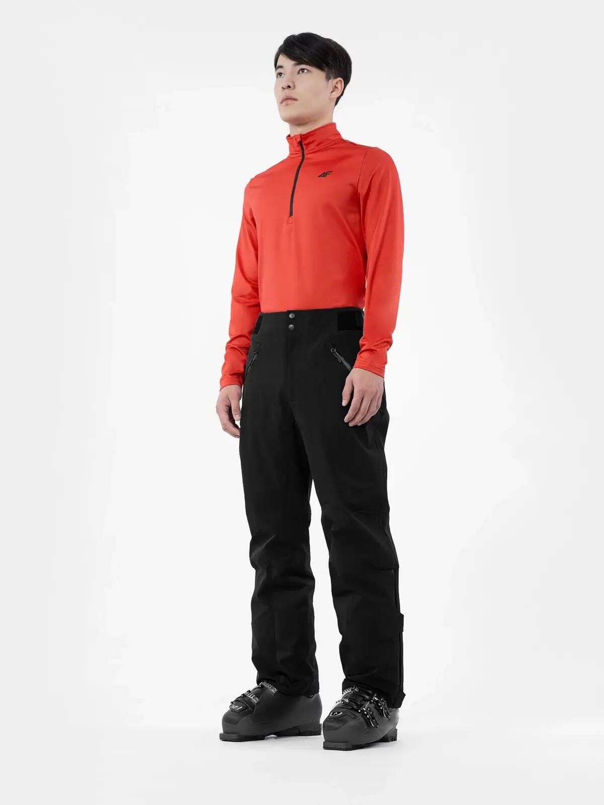 PANTALONI DE SCHI 4FPRO MEMBRANA DERMIZAX® 20 000 PENTRU BĂRBAȚI, Negru, 3XL 6/6