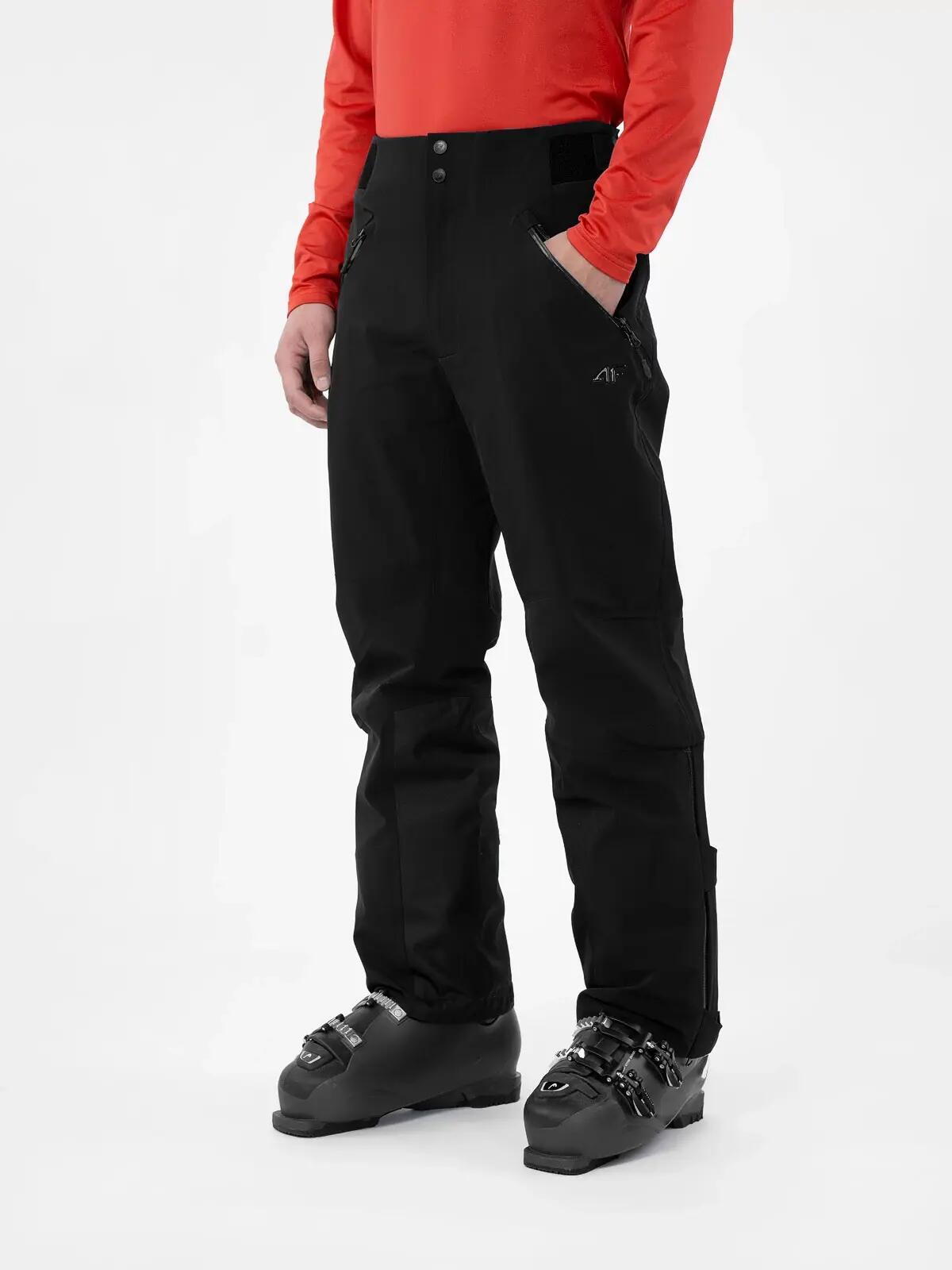 PANTALONI DE SCHI 4FPRO MEMBRANA DERMIZAX® 20 000 PENTRU BĂRBAȚI, Negru, 3XL 5/6